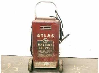 Vintage Atlas Battery Charging Station