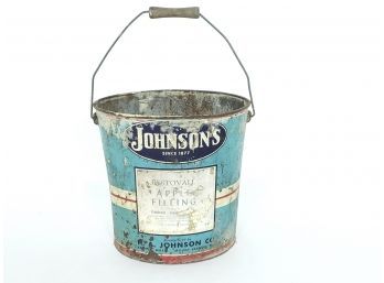 Johnsons Bestovall Apple Filling Tin Can Bucket