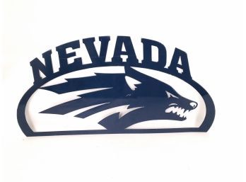 Nevada Wolf Pack Metal Cut Out
