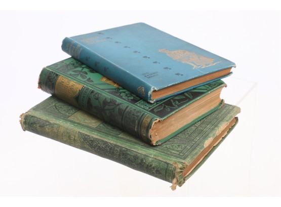 3 Children's Books - Children's Album 1866, Dicken's Child's History Of England, Wee Dorthy's Valentine 1897