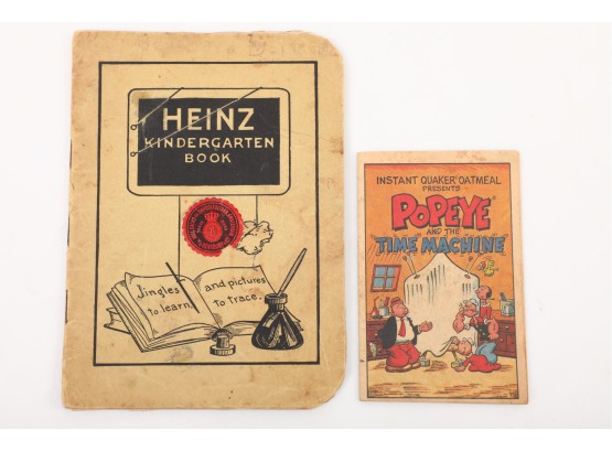 2 Early 1900's Children's Advertising Booklets