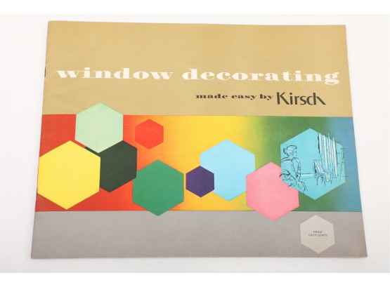Mid 1900's Kirsch 'Window Decorating'