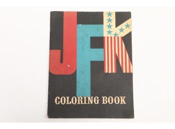 1962 Mort Drucker JFK Coloring Book By Jackie Kannon