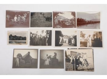 11 Early 1900's Photographs From Mid East Travel Inc Egypt & Pyramids