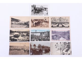 10 Early 1900's Misc. Danbury Fair Postcards