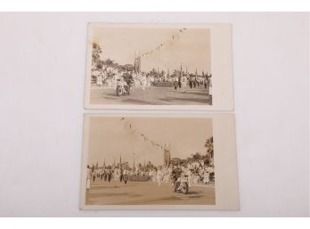 UNIQUE Matching Early 1900's RPPC's 1 Each Positive / Negative Images