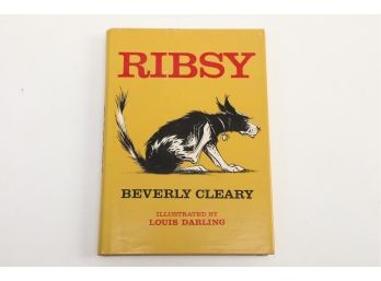 1964 1st Edition 'Ribsy' By Beverly Cleary Illus Louis Darling With Dust Jacket