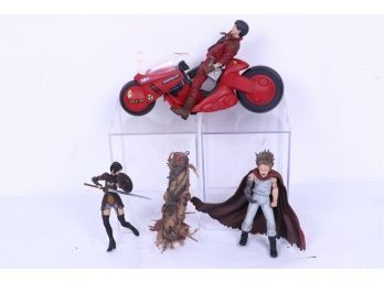 2000 McFarlane AKIRA Shotaro Kaneda Bike Figure Anime From Japan,  Spawn Destiny, Akira, Manga Figure