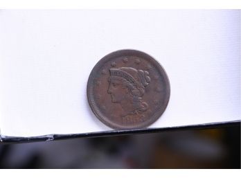 1853 US Large Penny