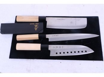 3 Quality Japanese Chef Knives