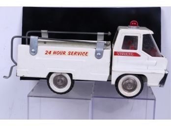 1950/60'  Vintage Structo Metal 24hr Service Toy Truck
