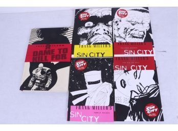 Lot Of Sin City Collector Books