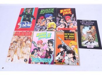 Group Of Dirty Pair And Other Collectible Books