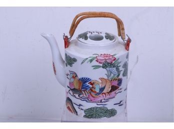 Vintage Porcelain Chinese Tea Pot