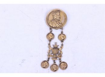 Interesting Costume Jewelry Pin