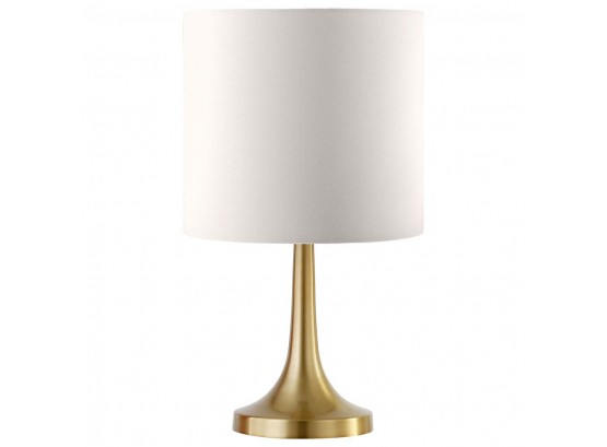 Hudson And Canal Mansfield Mini Table Lamp In Brass