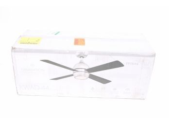 Fanimation Fans FP7644MW Kwad 4 Blade Ceiling Fan With Handheld Control White
