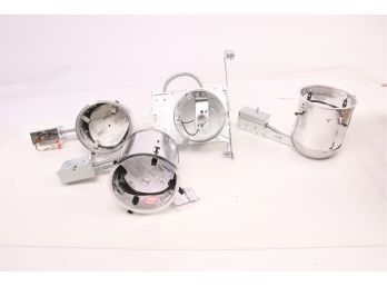 4 Misc. Recessed Lighting Cans
