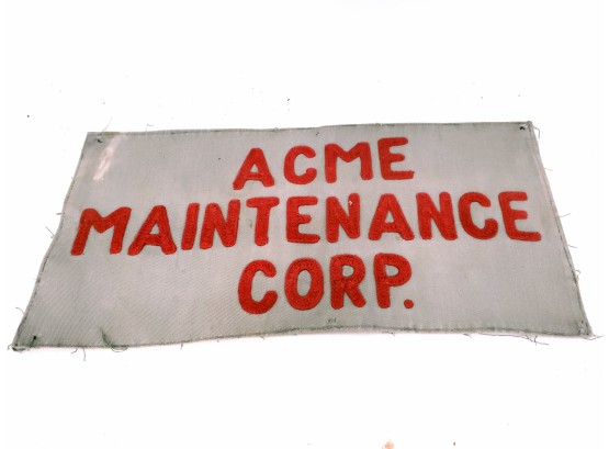 Acne Maintenance Corp Uniform Patch