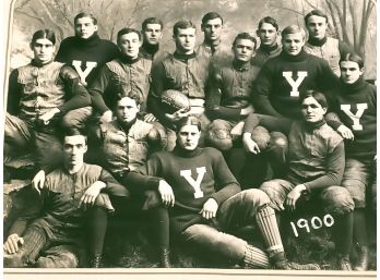 1900 Yale Football Team Photograph