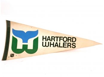 Hartford Whalers Hockey Pennant