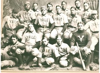 Early 1900s Yale Baseball Team Picture