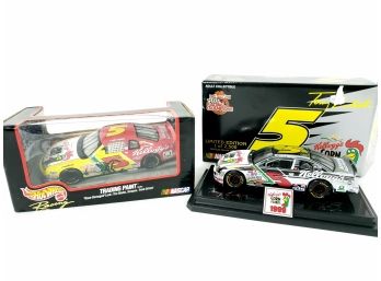 Hot Wheels Racing 1/24 Die Cast Cars Trading Paint And Racing Champions Terry Labonte