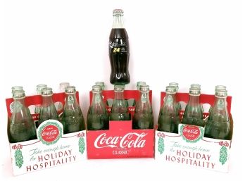 Vintage Coca Cola Coke Bottles In 6 Pack Cases Holiday Hospitality
