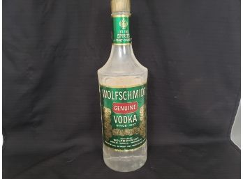 23' Tall Plastic Bank Wolfschmidt Vodka