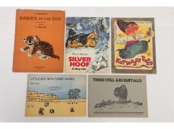 5 Children's Soft Cover Books