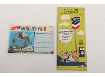1964-65 NY World's Fair Map & Mailer