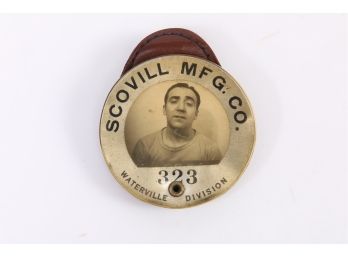 1920-30's Scovill Employee Badge