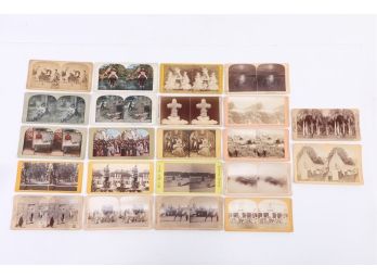 Grouping Of Assorted 1800's Stereoviews