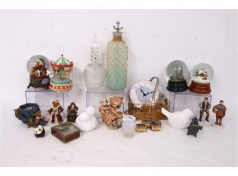 Group Of Decorative Items For The Household Including Tiffany Decanter