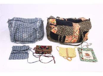 Group Of 6 Women's Handbags - 3 Are From Vera Bradley