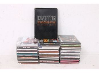 Group Of Music CD's - Mixed Genre Including Led Zeppelin Collectors Set