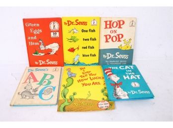 Vintage Lot Of Dr Seuss Children Books