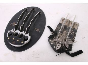 Tom Anderson Pantera 3 Wolverine Claws Blades And Hand Armor Claws With Dragon Head Design