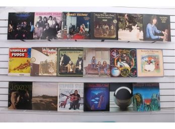 Group Of Vintage LP33 Vinyl Records - The Doors, Joe Cocker, Led Zeppelin, Jethro Tull, Vanilla Fudge& More
