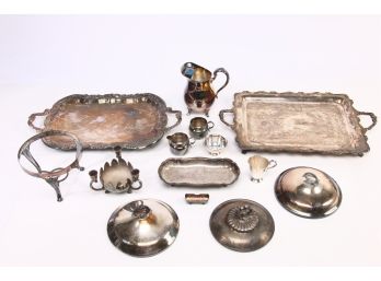 Large Group Of Misc Silverplate Items