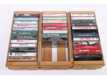 Group Of Prerecorded Music Cassettes - 80's 90's Mixed Genre