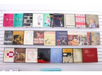 Group Of Vintage LP33 Vinyl Records - Mainly Classical Music