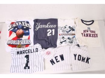 Vintage Group Of NY YANKEES Men's T-Shirts Size XL