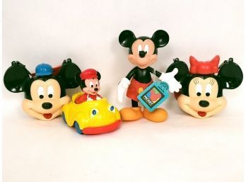 Mickey Mouse Lot, Canteen, Applause Figure And More