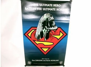 DC Comics Superman Vs Aliens Promotional Poster