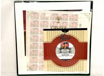 NEW USPS 1993 Elvis Presley Commemorative Edition Complete Stamp Album Set