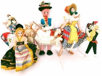 Mixed Lot Of Spanish Dolls