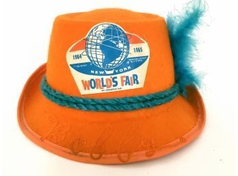1965 Worlds Fair Kids Hat 'Bobby'