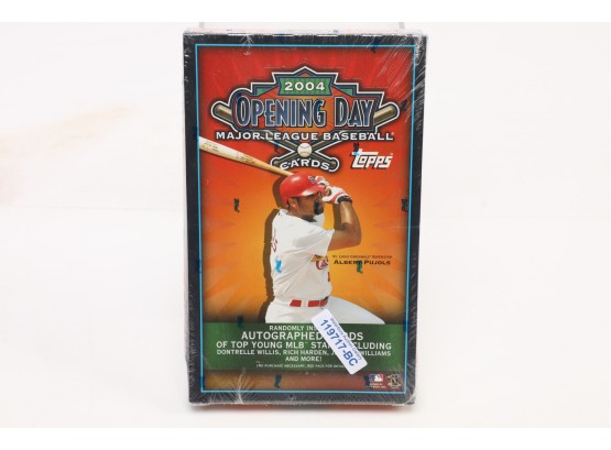 2004 Opening Day Topps Major League Baseball Card Box - Possible Autograph Pulls
