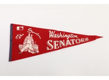 1969 Washington Senators Original Baseball Pennant - Ted Williams Manager.